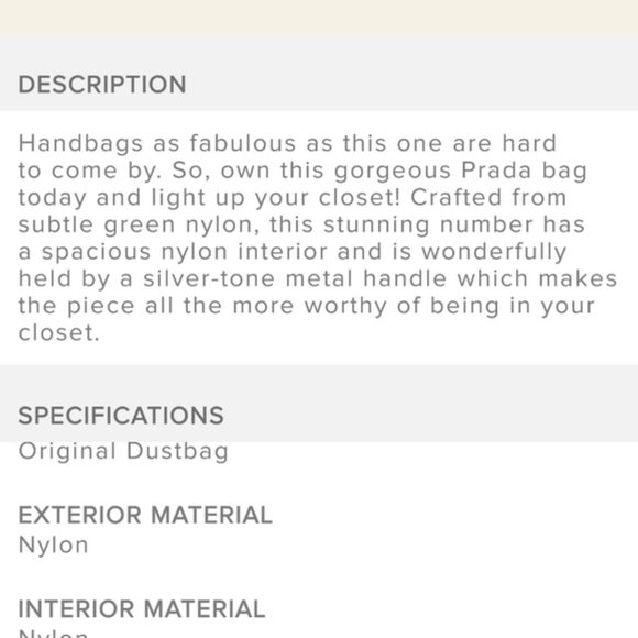 Prada green nylon silver handle shoulder bag tote - Picture 3 of 10